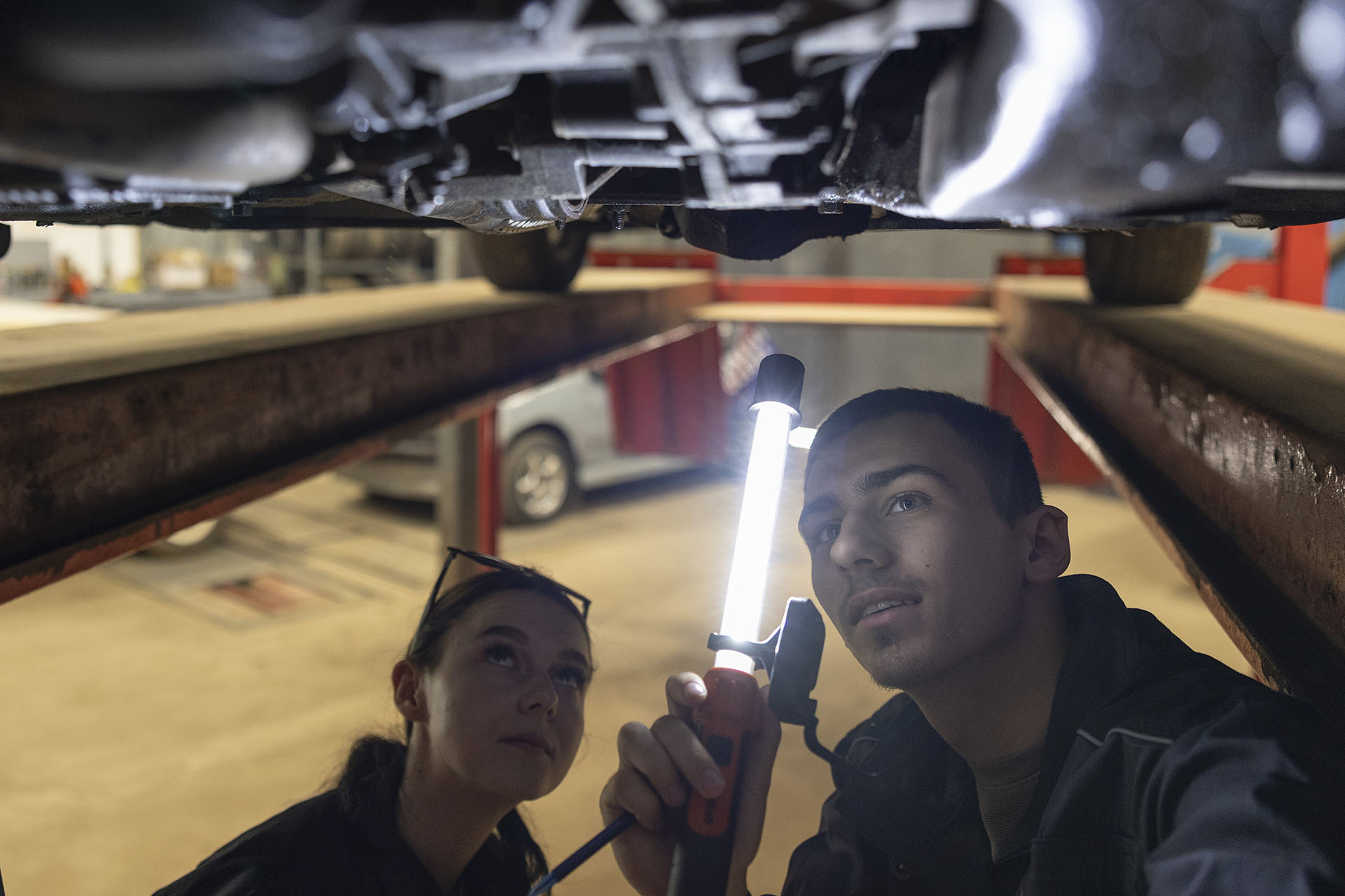 Automobiļu tehniskās apkopes un diagnostikas laboratorija