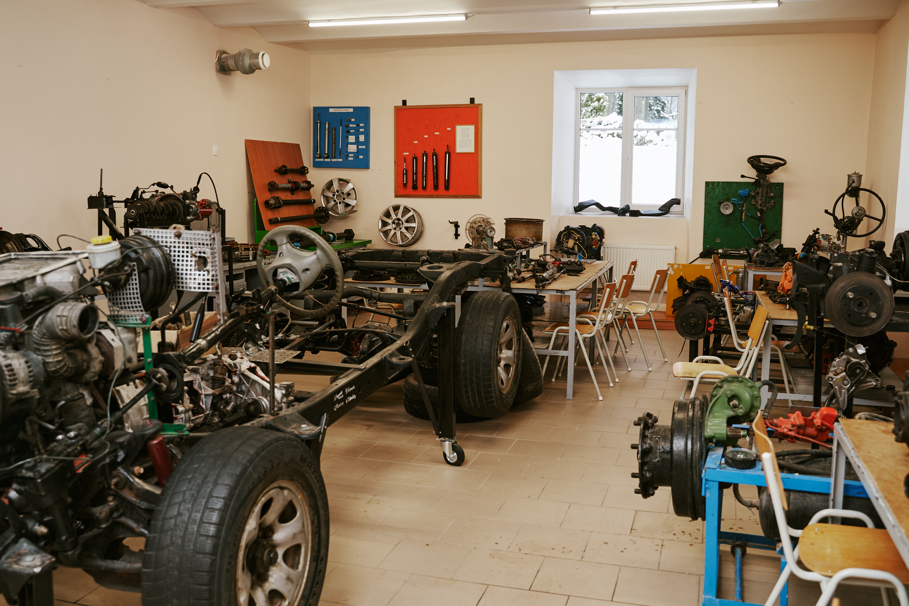 Automobiļu uzbūves laboratorija