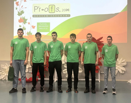 LBTU Malnavas koledžas jaunieši piedalās konkursā “PROFS 2025”