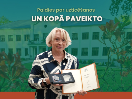 Jubilejas svētkos saņemti augsti apbalvojumi un pateicības!