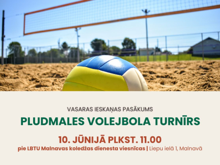 Pludmales volejbola turnīrs