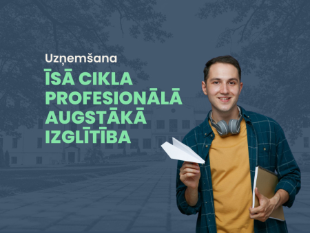 Uzņemšana pilna laika studijās augstākās izglītības programmās