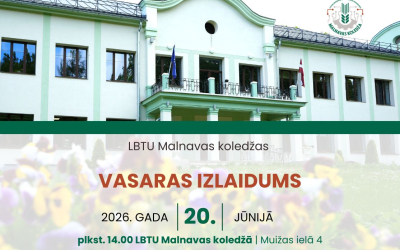 LBTU Malnavas koledžas vasaras izlaidums