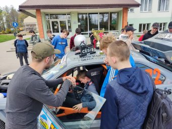 Rally Alūksne pārstāvju vizīte Rally Alūksne pārstāvju vizīte