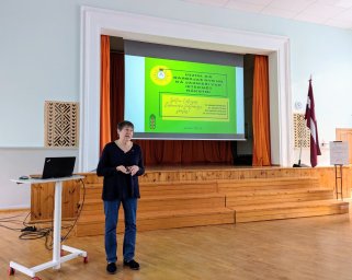 Pieredze nākotnei: Agitas Haukas vizīte Pieredze nākotnei: Agitas Haukas vizīte