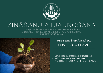 2.REĢISTRĀCIJAS KLASES AUGU AIZSARDZĪBAS LĪDZEKĻU APLIECĪBAS PĀRREĢISTRĒŠANA 2.REĢISTRĀCIJAS KLASES AUGU AIZSARDZĪBAS LĪDZEKĻU APLIECĪBAS PĀRREĢISTRĒŠANA