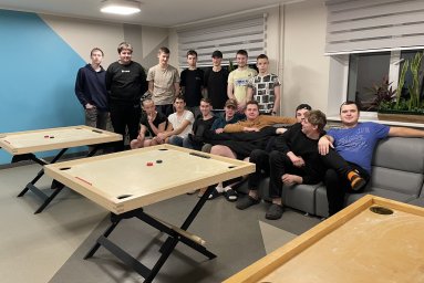 Novusa turnīrs jauniešiem LBTU Malnavas koledžas dienesta viesnīcā Novusa turnīrs jauniešiem LBTU Malnavas koledžas dienesta viesnīcā