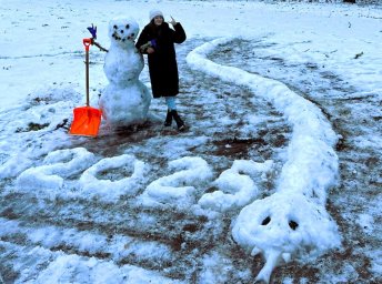 Sniega figūru konkurss LBTU Malnavas koledžas dienesta viesnīcā Sniega figūru konkurss LBTU Malnavas koledžas dienesta viesnīcā