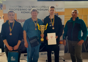 LBTU Malnavas koledža izcīna 3. vietu starptautiskā profesionālās meistarības konkursā Lietuvā LBTU Malnavas koledža izcīna 3. vietu starptautiskā profesionālās meistarības konkursā Lietuvā