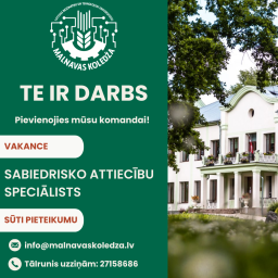 Te ir darbs sabiedrisko attiecību speciālistam!!!! Te ir darbs sabiedrisko attiecību speciālistam!!!!